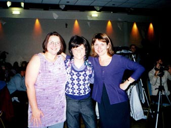 Susan Odev & Karen Muxworthy with Lewis
